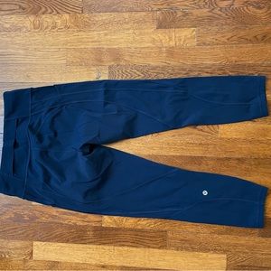 Lululemon leggings, Size 8 Navy Blue